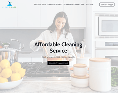 Clean Wizard Website